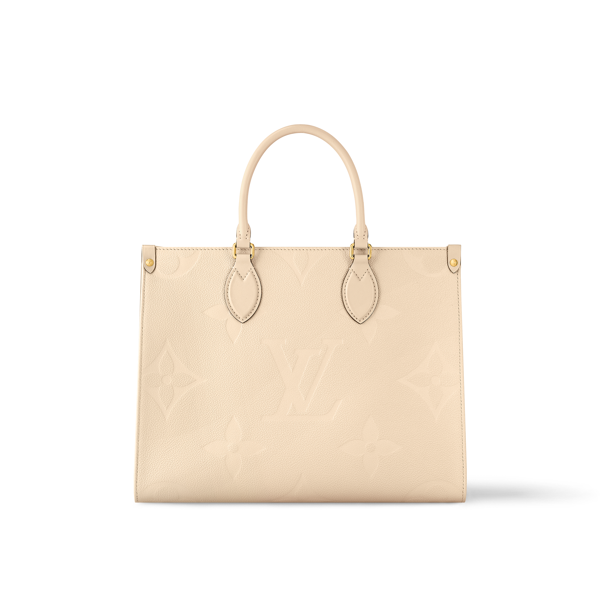 バッグ Louis Vuitton on the go MM Tote Bag aus Leder Onthego MM | LOUIS VUITTON